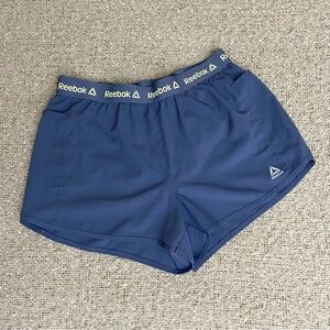 Purple Reebok Athletic Gym/Running Shorts